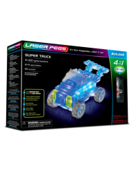 Laser Pegs Fire Truck 12-in-1 Building Set Building Kit
